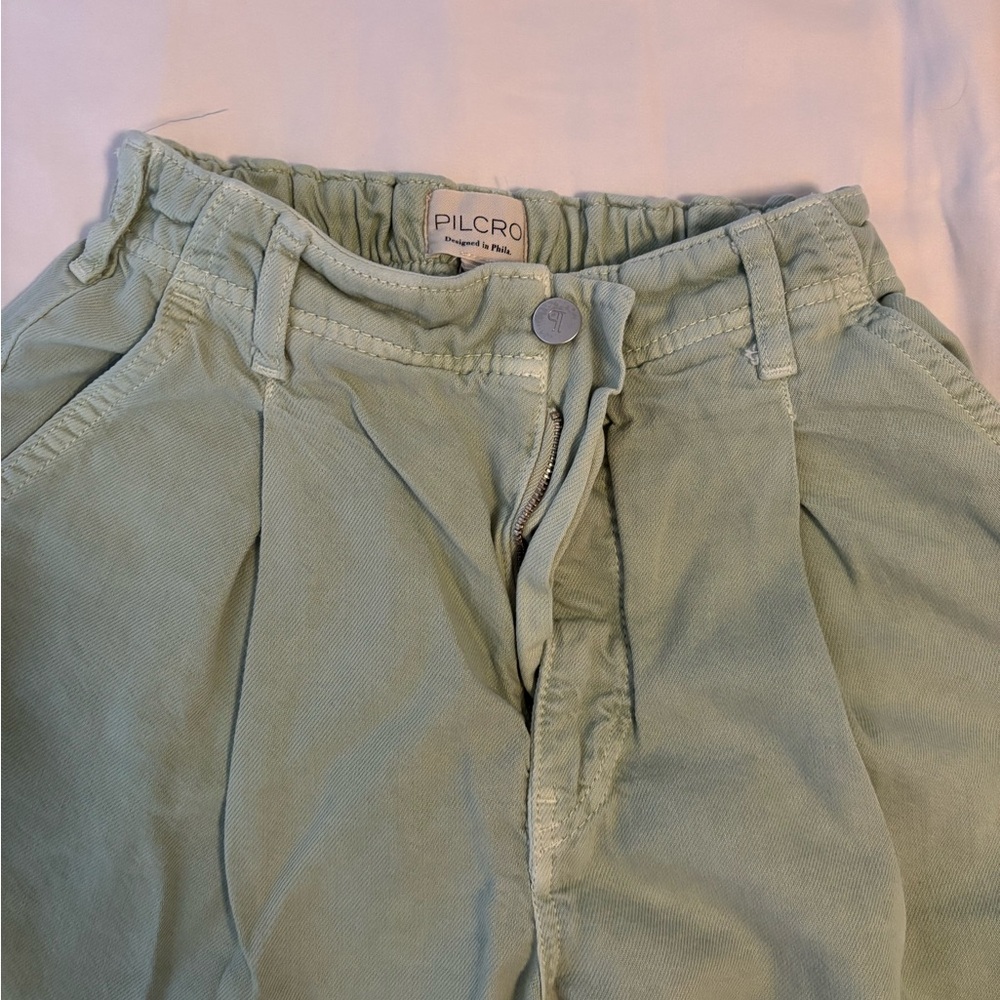 Pilcro Sage Green Ankle Pants